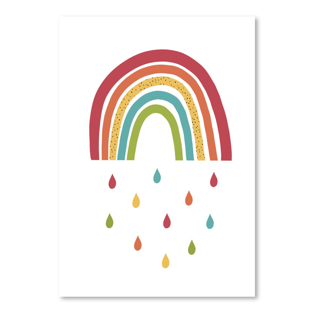 Rainbow 1 by Lisa Nohren  Poster Art Print - Americanflat